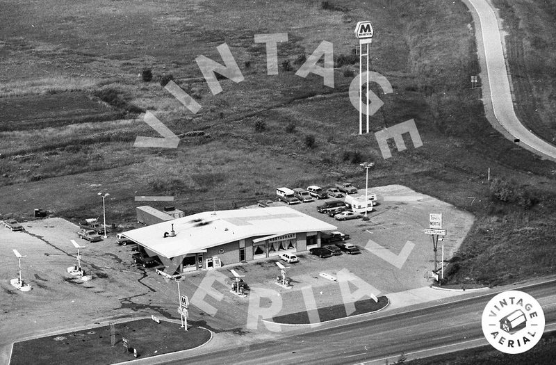 Tonys North Restaurant (Standish Truck Stop) - 1982 Aerial